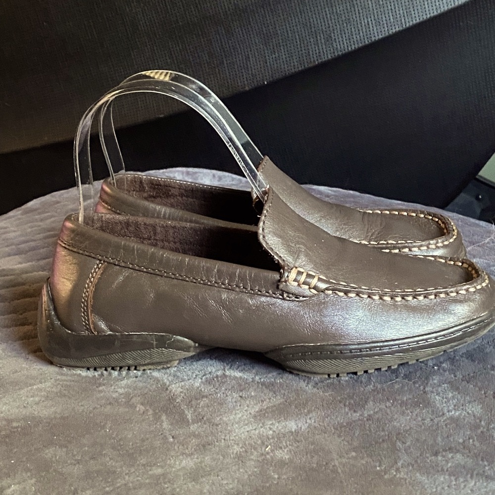 Kenneth Cole Reaction Brown Driving Dime Slip On Loafers